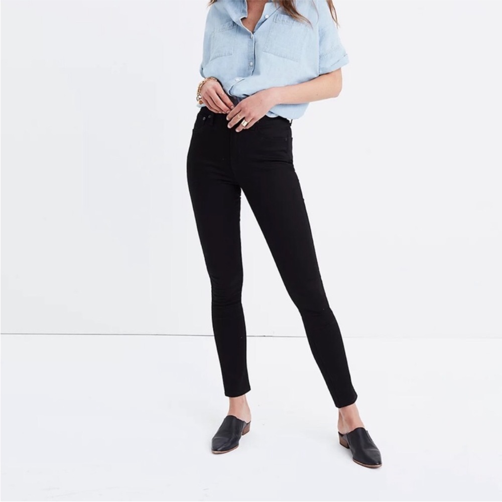 NWT Madewell 10" High-Rise Skinny Jeans in Carbondale Wash F9226 Size 27